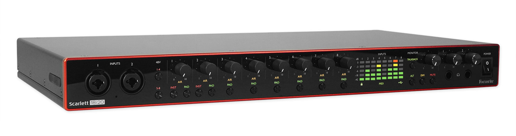 Focusrite Scarlett 18i20 3rd Gen 18-in, 20-out USB audio interface