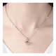 thumbnail image 2 of Collar Y Aretes Dije Corazón Cristal Mujer,regalo Para Mujer Malubero Rosa, 2 of 4
