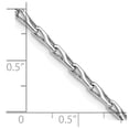 thumbnail image 2 of 14k WG 2.75mm Fancy Link Chain, 2 of 2