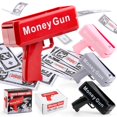 thumbnail image 1 of Money Gun Toy Money Gun es adecuado para fiestas y juegos de bodas de varios colores., 1 of 5