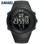 Smael Brand New Electronics Watch Analog Quartz Wristwatch Horloge 50 Meters Waterproof Kol Saati 1237 Digital Alarm Men Watches - Digital Wristwatches
