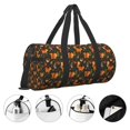 thumbnail image 6 of Japuie Festive Squirrels Dark Forest Print Travel Duffle Bag,Gym Bag,Weekender Bag,Compartment Overnight Bag for Men Women,Carry On Weekender Bag for Airplane,Hospital Bags for Labor and Delivery, 6 of 6