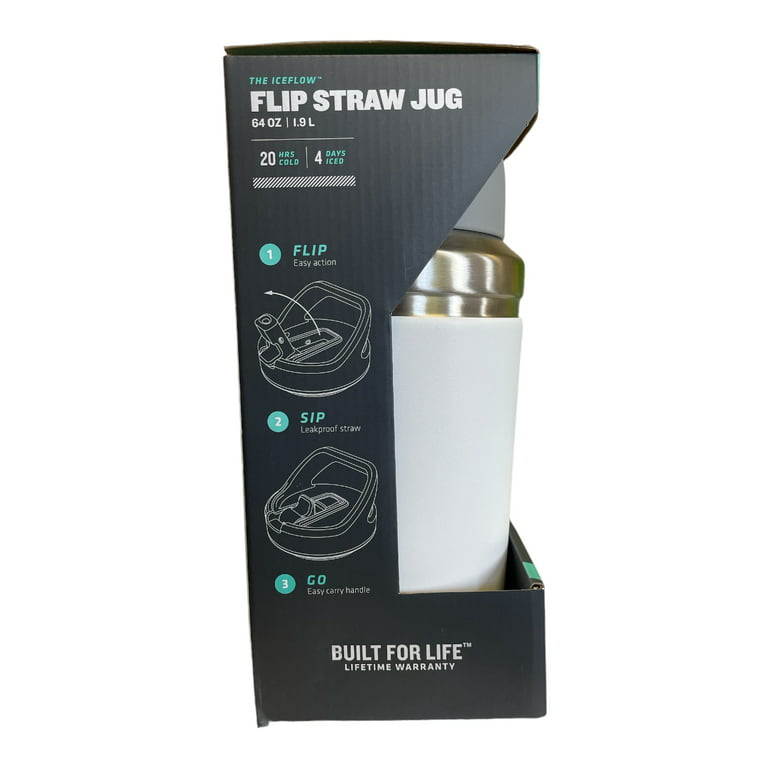  GO FLIP STRAW 650 ml dark grey - vacuum bottle - STANLEY -  40.14 € - outdoorové oblečení a vybavení shop