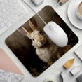 thumbnail image 2 of Rabbit Gaming Mouse Pad Desk Mat Desk Pad, Non-Slip Rubber Bottom, Printed, Square 8.3x9.8 Inch - Suitable for Office and Gaming, 2 of 6