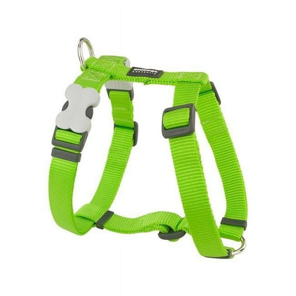 Red Dingo DH-ZZ-LG-25 Dog Harness Classic Lime Green - Large