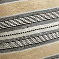 thumbnail image 6 of Yellow Yarn Dye Stripe Decorative Pillow Cover, Mainstays, 18" x 18", 1 Piece, 6 of 9