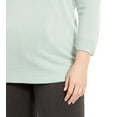 thumbnail image 3 of Alfani Womens Plus Boatneck Pullover Sweater, 3 of 3