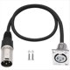 thumbnail image 4 of Cable XLR Tipo D (Paquete de 2), Conector Pasante, Conector XLR Hembra A Macho para Caja de Escenario Premium, Panel de Conexión y Montaje en Panel., 4 of 5