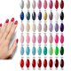 thumbnail image 4 of Kit de decoración de uñas de 35000rpm con lámpara de uñas Led de 120w/54w 40/30/20/10 colores Gel de pulido Uv Kitcombo1- Aespa oso de fresa Electrónica, 4 of 5
