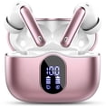 thumbnail image 1 of Audífonos Inalámbricos, Audífonos Bluetooth 5.4 Estéreo de Bajos, Audífonos con Micrófono con Cancelación de Ruido y Pantalla LED, 36H de Reproducción en Audífonos Intrauditivos, Audífonos Deportivos, 1 of 7