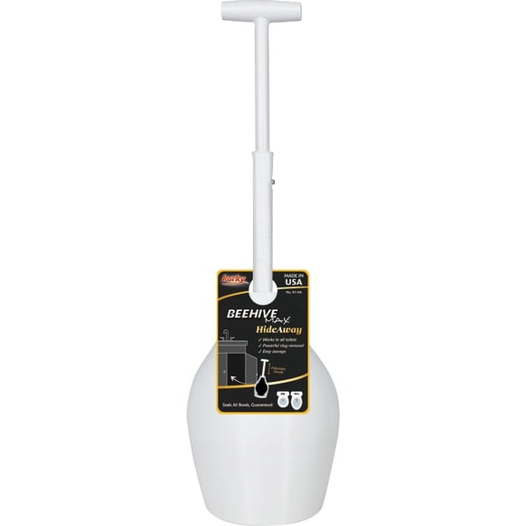 Desatascador para inodoro Korky Beehive Max Hideaway con soporte de goma