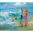 thumbnail image 2 of Haenraets, Willem 13x12 White Modern Wood Framed Museum Art Print Titled - Happy family II, 2 of 4
