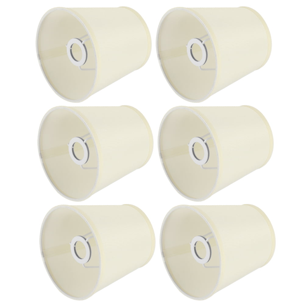 Details about   6Pcs Modern E14 Chandelier Lampshade Wall Lamp Cover Accessory For Home Bedroom