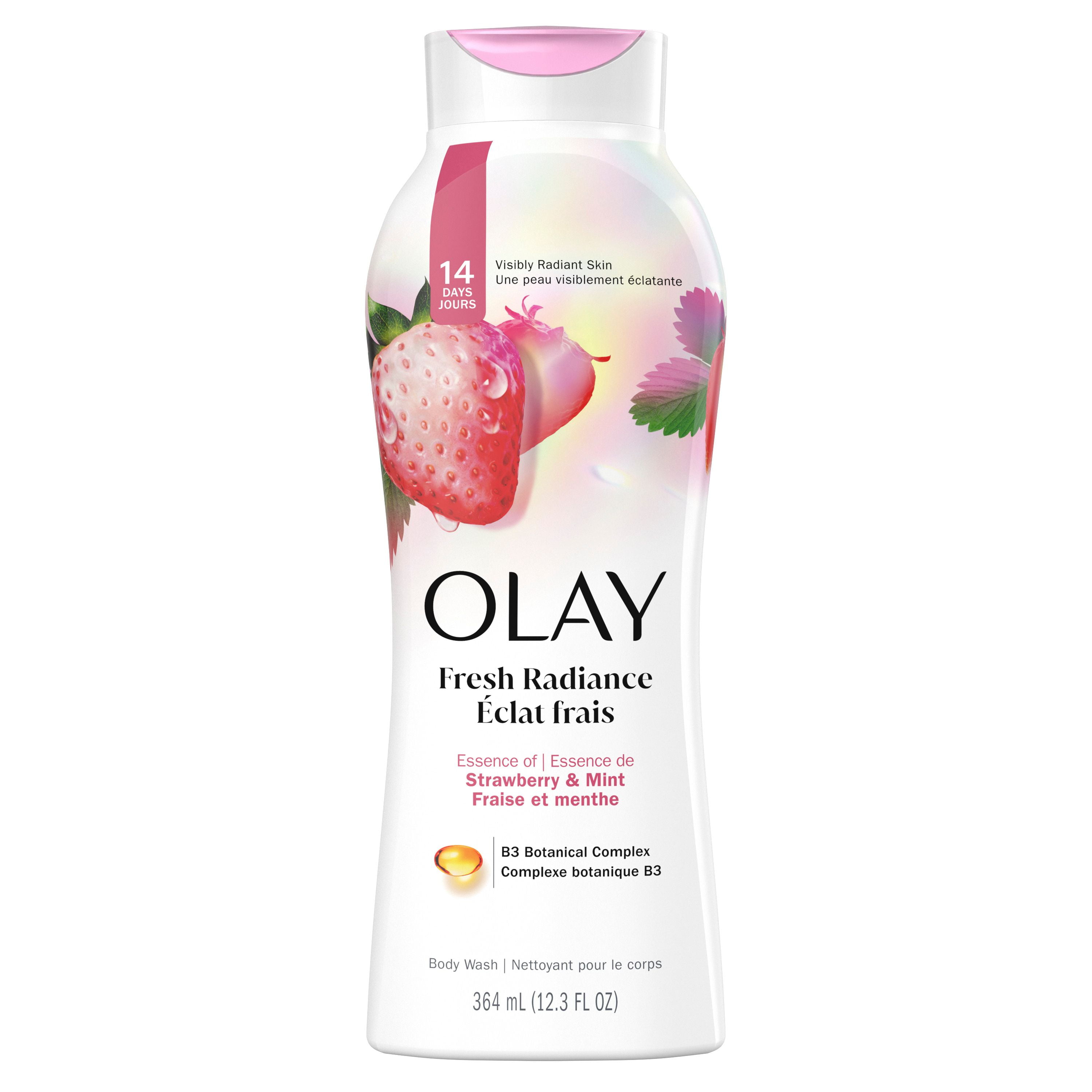Nettoyant pour le corps Olay Fresh Outlast Fraise blanche et menthe