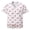 Red Mom, variant on Mommy and Me Matching Pajamas Bow Print Button Down Short Sleeve Lapel Tops Shorts Family Satin Sleepwear