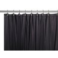 thumbnail image 2 of 3 Gauge Vinyl Shower Curtain Liner w/ Weighted Magnets and Metal Grommets in Slate, 2 of 10