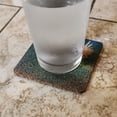 thumbnail image 2 of Dove Bird Flying In the Sky Low Profile Novelty Cork Coaster Set, 2 of 3
