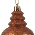 thumbnail image 2 of Adorno de árbol de Navidad Vickerman 7" Remate 4 Acabados Paquete de 8, 2 of 4