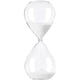 thumbnail image 1 of Temporizadores de Arena Versátiles VentDepot GlassWaveWhite 1Pza 60min Blanco Borosilicato/Arena, 1 of 1