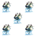 thumbnail image 1 of Ramo de flores artificiales Matsuzay para boda portátil Azul, 1 of 6