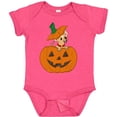 thumbnail image 3 of Inktastic Halloween Chihuahua Pumpkin Boys or Girls Baby Bodysuit, 3 of 5