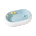 thumbnail image 3 of BELOVING Cat Scratcher Pad Creative Scratch Play Resting Stylish Cat Scratching Board Light Blue, 3 of 10