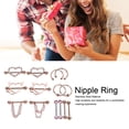 thumbnail image 3 of Bague Langue, Bague en Forme de Cœur à la Mode pour Femmes Filles, 3 of 7