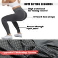 thumbnail image 4 of KIWI RATA Women's High Waist Workout Compression Seamless Fitness Yoga Leggings Butt Lift Active Tights Stretch Pants, 4 of 5