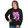 thumbnail image 4 of XOMG POP Music Fan Heart Kinley Women Plus Size Sweatshirt Brisco Brands 2X, 4 of 5
