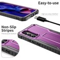 thumbnail image 6 of ExoGuard For Samsung Galaxy A54 5G Case, Phone Case with Screen Protector and Kickstand (Purple), 6 of 8