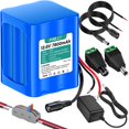 thumbnail image 1 of Paquete de baterías Mspalocell Lithium 12V 7800mAh con cargador, 1 of 9