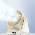 thumbnail image 6 of YIEMEEN Table Fan 10000mAh Rechargeable Battery Operated Portable Tent Fan 5 Speed for Camping Picnic Barbecue Office, 6 of 13