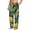Black, variant on Citrus Fruits Elegant Lemons Mens Soft Woven Cotton Elastic Waistband Sleep Pajama Pant Lounge Sleep Pant With Pockets And Drawstring-Medium