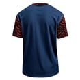 thumbnail image 5 of DORKASM Halloween Shirts for Men Round Neck Spooky Plus Size Shirts Short Sleeve Skeleton Pumpkin Vacation Blouse Ghost Graphic 2026 Basic T-Shirt Navy L, 5 of 7