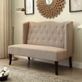 thumbnail image 2 of Tyra Linen Settee, 2 of 3