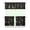 White-132, variant on Steampunk Sun and Moon Kitchen Curtains Set Constellation Map Design 3-Piece Celestial Gothic Tier and Valance Rod Pocket Curtains for Home