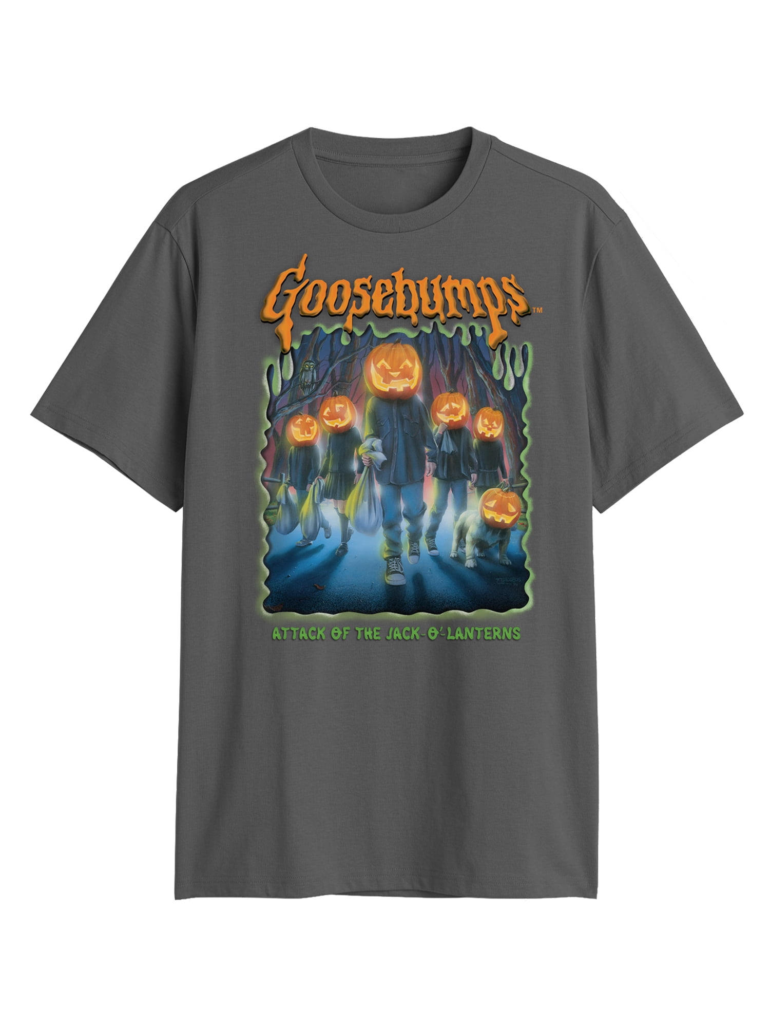 Goosebumps, Men's & Big Men's Halloween Graphic Tee, Sizes XS-3XL