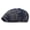 Dark Blue, variant on Men Women Vintage Tie-dye Pinstripe Newsboy Cap Octagonal Gatsby Painter Hat