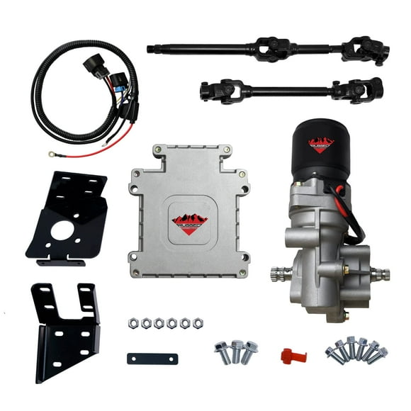 Rugged Front Electric Power Steering Kit for (2008-22) Polaris Sportsman 500/570/800/450/ETX, Is A Bolt On System, Steers Easily When Navigating Rough Terrains, Designed to Make Your Ride Better