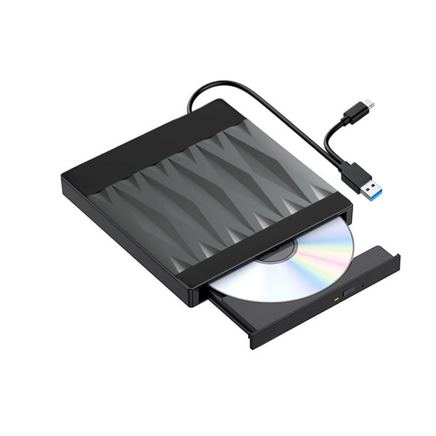 Unidad externa de CD DVD Svemei USB 3.0 DVD Burner para computadora portátil