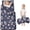 Pioneer Flower Floral Print Pattern, variant on Pioneer Flower Floral Print Pattern Toddler Nap Mat for Teens Preschool Daycare, Teens Sleeping Mat Bag, Toddler Sleeping Bag with Pillow