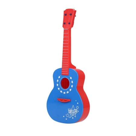Guitar Toy Funny Ukulele Musical Instrument for Children Kids School Play Game Education Christmas Birthday Gift