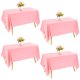 thumbnail image 1 of Mantel rectangular JALANCY 152 x 259 cm, poliéster rosa, paquete de 4 unidades, 1 of 7