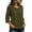 Green, variant on Womens Bow Tie Front Tops 3/4 Summer Sleeve Shirts Dressy Casual Elegant Flowy Tunic Tops Loose Fit Blouses