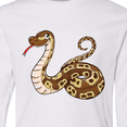 thumbnail image 4 of Inktastic Cute and Cuddly Ball Python snake Long Sleeve Youth T-Shirt, 4 of 5