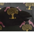 thumbnail image 4 of oneOone Viscose Chiffon Fabric Bird & Tree Block Decor Fabric Printed BTY 42 Inch Wide, 4 of 4