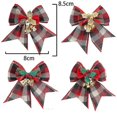 thumbnail image 3 of 8 Pack Christmas Bow With Bells Christmas Decorationstyle 2, 3 of 5