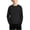 06-Black, variant on Diufon Baby Boys Girls Long Sleeve Shirt Toddler Thickened Round Neck Tops Comfort Basic Solid Color T-Shirt