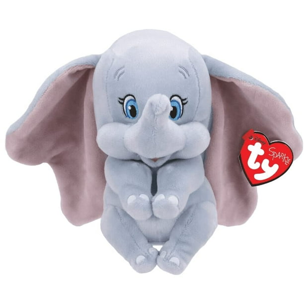 Peluche Ty Beanie Baby Dumbo The Elephant, 6 cm, tamaño pequeño