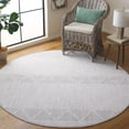 thumbnail image 2 of SAFAVIEH Martha Stewart Serenity Austin Bordered Area Rug, Ivory, 6'7" x 6'7" Round, 2 of 10